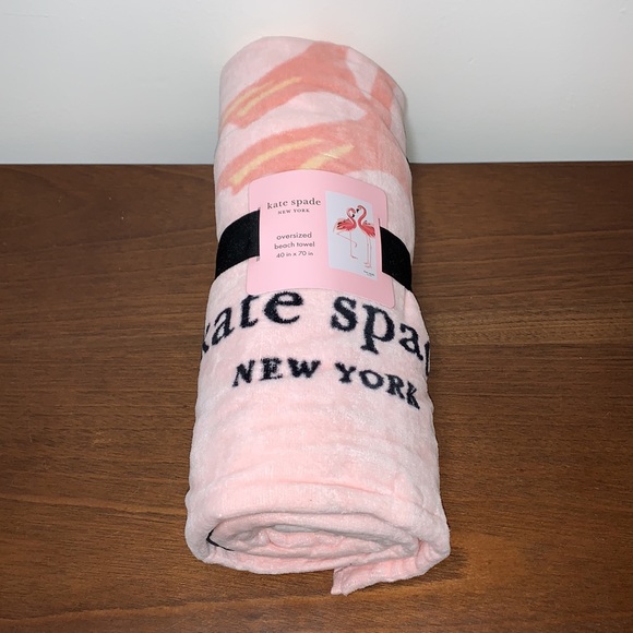 kate spade NY Beach Towel, 100% Cotton, 40” x 70” - Picture 7 of 16